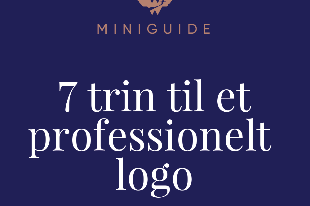 7 trin til et professionelt logo