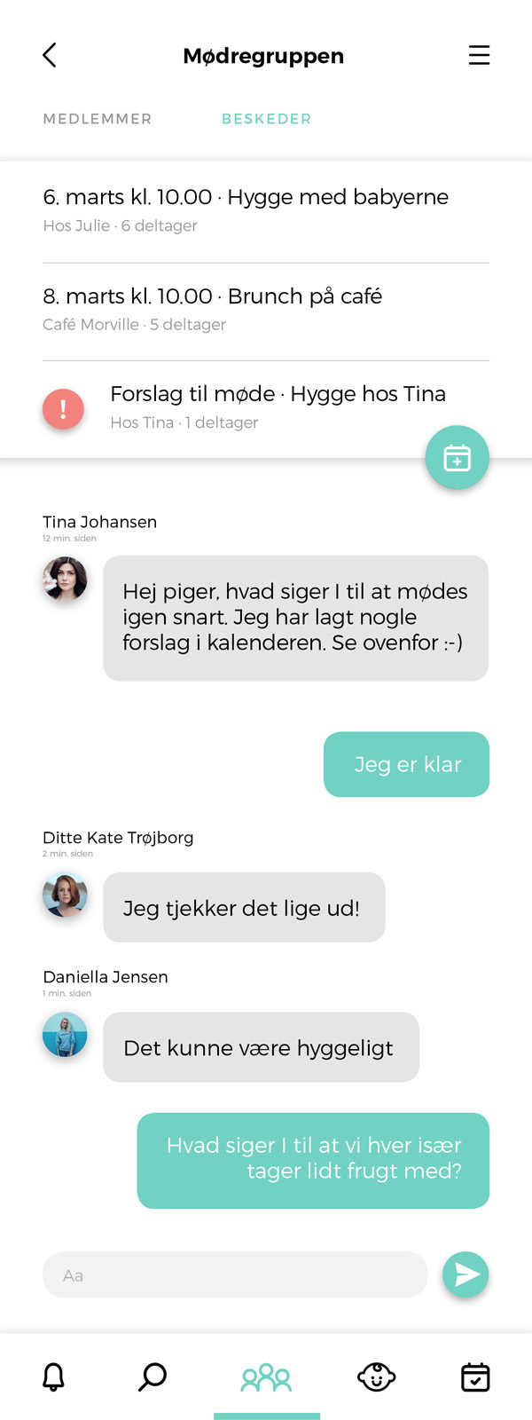 Babyo App - chat