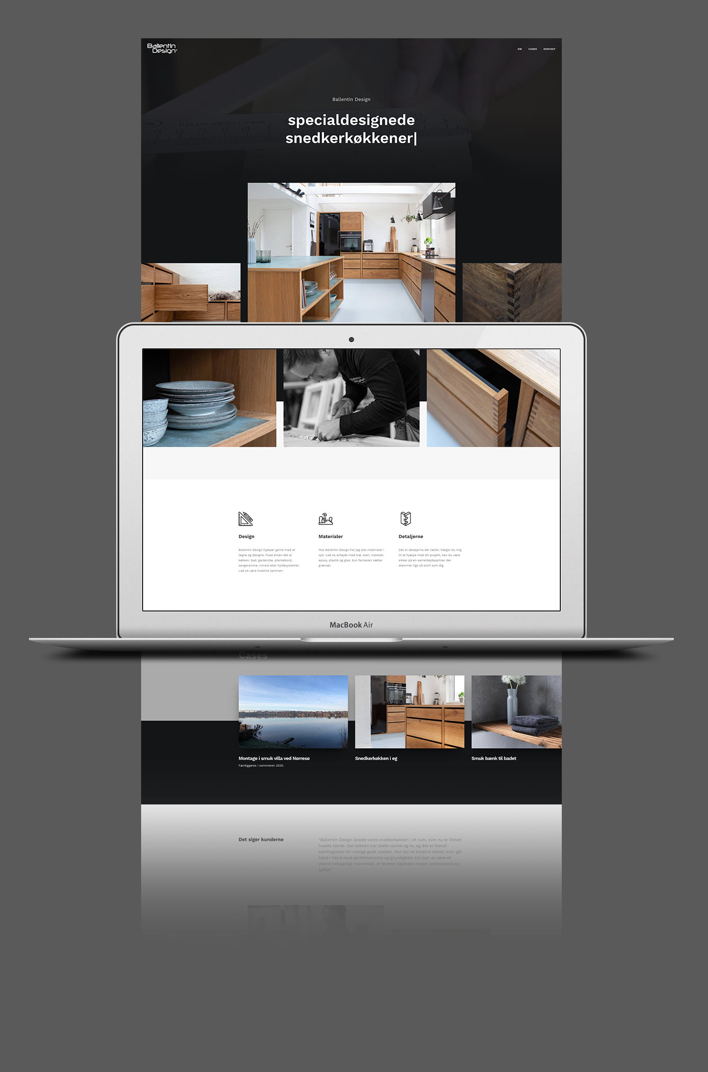 Ballentin Design web